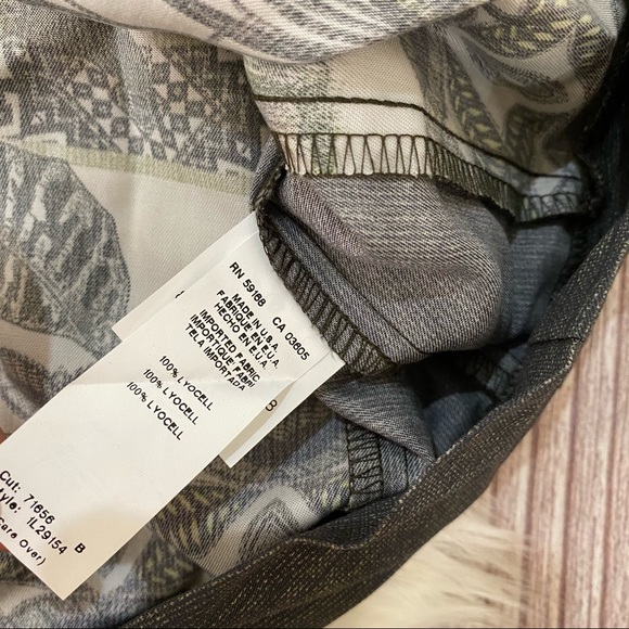 Karen Kane | Safari Print Poncho Shift Dress - Picture 5 of 8